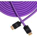 Kondor Blue KB-HDMI2.0-15-P Gerald Undone Standard HDMI Cable (Purple) - 15in