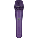 Microphone dynamique supercardioïde portatif personnalisé Telefunken M80 (corps violet, grille violette)