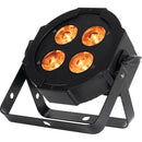 Kit d'éclairage de lavage LED Eliminator MEGA HEX L PAK4 RGBLA+UV (paquet de 4)