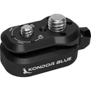 Kondor Blue KB-ML-BK Mini Lock Quick Release System (Raven Black)