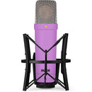 Rode NT1 SIGNATURE Large-Diaphragm Condenser Microphone (Purple)