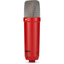 Rode NT1 SIGNATURE Large-Diaphragm Condenser Microphone (Red)