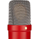 Rode NT1 SIGNATURE Large-Diaphragm Condenser Microphone (Red)