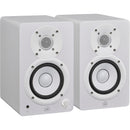 Moniteurs de studio actifs 2 voies Yamaha HS4 (paire, blancs) - 11,4 cm