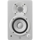 Moniteurs de studio actifs 2 voies Yamaha HS4 (paire, blancs) - 11,4 cm