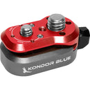 Kondor Blue KB-ML-R Mini Lock Quick Release System (Cardinal Red)