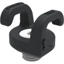 Kondor Blue KB-MTXL-4-BK Mondo Ties Cable Management Clips (Black) - 4-Pack