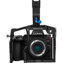 Kondor Blue KB-PG9II-BK Cage For Panasonic G9 II With Top Handle (Raven Black)