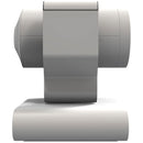 Caméra PTZ 4K pour diffusion en direct BZB Gear BG-ADAMO-4K12X-W avec voyants lumineux et zoom optique 12x (blanche)