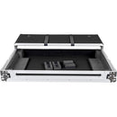 Headliner HL10017 Flight Case DJ Controller Case pour Pioneer DDJ-REV5 avec plate-forme pour ordinateur portable (argent sur noir)