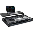 Headliner HL10018 Pitch Black Flight Case DJ Controller Case for Pioneer DDJ-REV5 with Laptop Platform (All Black)