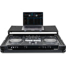 Headliner HL10018 Pitch Black Flight Case DJ Controller Case for Pioneer DDJ-REV5 with Laptop Platform (All Black)