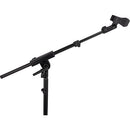 Pied de microphone discret Hercules MS520BPRO avec bras télescopique