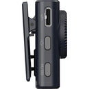 Hollyland LARK M2 COMBO Système de microphone combiné sans fil pour 2 personnes 2,4 GHz (Noir)