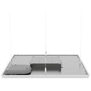 Shure MXA902W-S-60CM Microflex Advance Ceiling Array Microphone and Loudspeaker (White) - 60cm