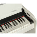 Dexibell VIVO H10 Digital Upright Piano With Bench (Polished White)