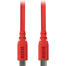 Rode SC17-R USB-C to USB-C Cable (Red) - 5'