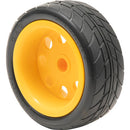 Rock-N-Roller RWHLO6X2 R-Trac Rear Wheel for R2RT & R2G Carts (2-Pack) - 6 x 2"