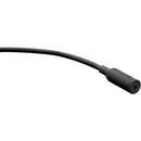Kit de commutateur lavalier basse sensibilité Point Source Audio CO-8WL-KIT-XSH-BL Series8 CO-8WL (Shure et Line 6, noir)