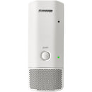 Shure MXW6XW/O-Z10 Wireless Boundary Transmitter with Integrated Omnidirectional Microphone (White)