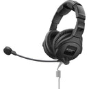 Sennheiser HMD 300 Dual-Ear Over-Ear Broadcast Headset with Dynamic Mic (No Cable)