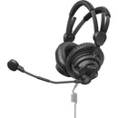 Sennheiser HMD 27 Dual-Ear Around-Ear Broadcast Headset with Dynamic Microphone (No Cable)