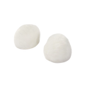 DPA AIR1-WHITE-L Pare-vent miniature universel en fourrure (grand, blanc) - Lot de 2