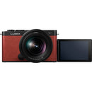 Panasonic DCS9KR Lumix S9 Mirrorless Camera with S 20-60mm f/3.5-5.6 Lens (Red)