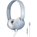 Audio-Technica ATH-S120C casque USB-C à l'oreille (bleu-gris)