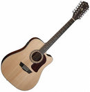 Washburn HD10SCE12-O Heritage Series 12 String Acoustic Electric Guitar (Natural)