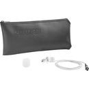 Shure WL183MW/O-LM3 Low-Profile Omnidirectional Lavalier Microphone with LEMO 3-Pin Connector (White)