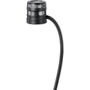 Shure WL185MB/C-TQG Low-Profile Cardioid Lavalier Microphone with TA4F Connector (Black)