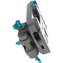 Kondor Blue KB-PROGMP Pro Battery Plate With Swiveling Rod Block (Gold Mount, Space Gray)