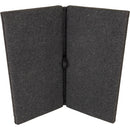 Clearsonic GB2448x2 Free-Standing Sound Absorption/Reflection Gobo With Carrying Handle