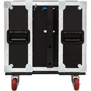 Crown Vrack12kpfx I-Tech 12000HD Rack de tourisme vide avec un panneau de connexion et une distribution d'alimentation