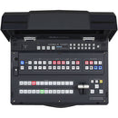 Studio de streaming mobile Datavideo HS-3200 à 12 entrées HD-SDI et HDMI avec moniteur LCD de 17,3 pouces
