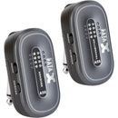 Xvive A58 Guitar Wireless System 5.8 GHz avec 1/4 "émetteur et 1/4" Récepteur (noir)