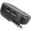 Xvive A58 Guitar Wireless System 5.8 GHz avec 1/4 "émetteur et 1/4" Récepteur (noir)