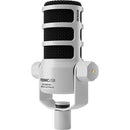 Rode PODMIC USB & XLR Dynamic Broadcast Microphone (White)