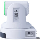 BirdDog X5UCOMBO-W - Kit de 3 caméras PTZ X5 Ultra et contrôleur PTZ KBD (blanc)