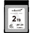 Carte mémoire Exascend EXPC4SB002TB Element Pro CFexpress 4.0 Type B - 2 To
