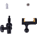 Pied de sol Hercules DG167B-FS1 pour appareil photo et éclairage avec adaptateur pour smartphone