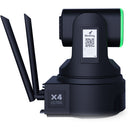 Kit BirdDog X4UCOMBO-B X4 Ultra 4K PTZ à 3 caméras avec contrôleur PTZ KBD (noir)