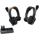 Hollyland SOLIDCOM SE-2S VERSION GLOBALE Système d'interphone à réduction de bruit mono-auriculaire pour 2 personnes (2,4 GHz)