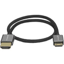 Kondor Blue KB-MN-FHDMI-16-BK High-Speed Mini-HDMI to HDMI Cable (Raven Black) - 16in
