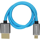 Kondor Blue KB-MC-FHDMI-16 High-Speed Micro-HDMI To HDMI Cable (Kondor Blue) - 16in