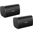 Haut-parleurs coaxiaux passifs 2 voies à montage en surface Bose DESIGNMAX DM6SE (paire, noir)