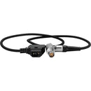 Kondor Blue KB-DTAP-FLEMO6P-RA-BK D-Tap To Right-Angle Power Cable For RED V-RAPTOR And KOMODO-X - 20in