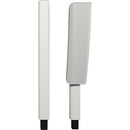 QSC KC12-WH Active 3-Way Column Loudspeaker System with Bluetooth (White) - 12"