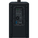 QSC KC12-BK Active 3-Way Column Loudspeaker System with Bluetooth (Black) - 12"